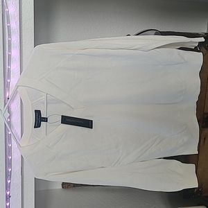 Banana republic cream v-neck sweater